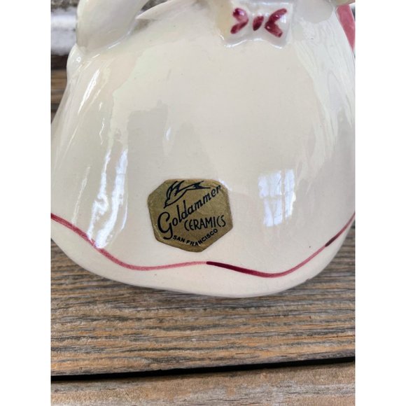 Vintage 1950s Golderhammer Ceramics Dutch Lady Planter - Picture 8 of 11